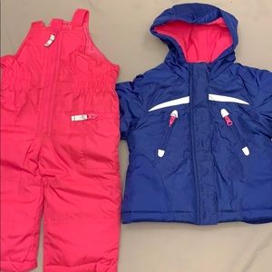 Carters Girl Snow Suit